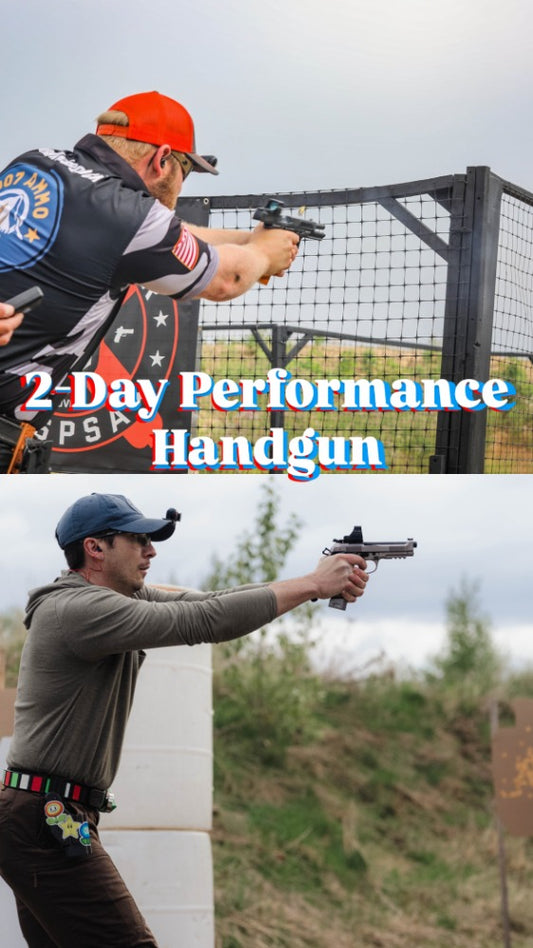13-14 September 2-Day Performance Handgun With Balin Babcock & Nathan Rando (Ammunition Included)
